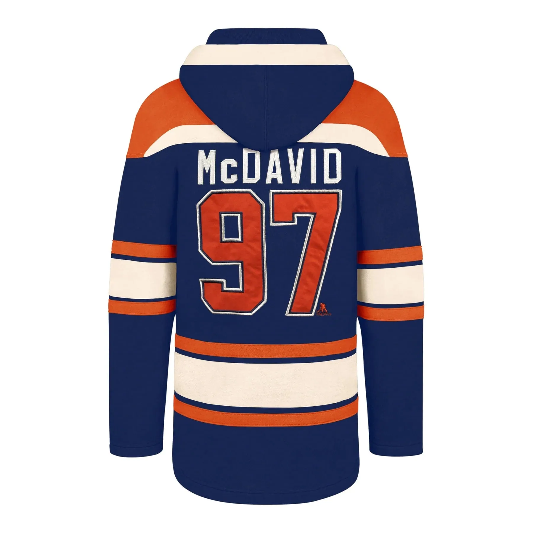 47 Brand NHLPA Lacer Fleece Mens Hoody -  Edmonton Oilers Connor McDavid