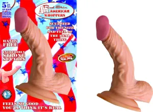 All American Whopper 5in WBalls Flesh