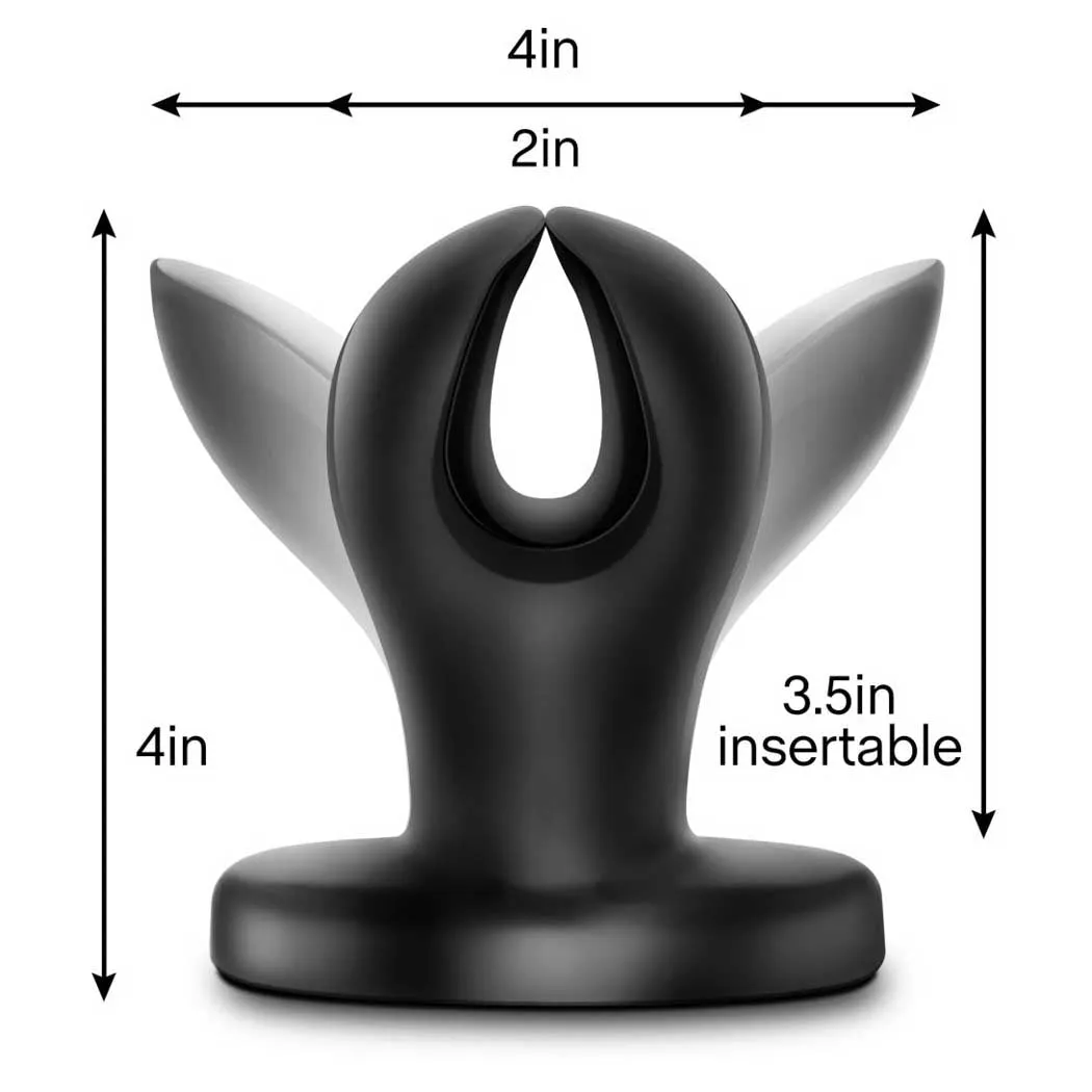 Anal Adventures Anchor Black 4" Anal Plug