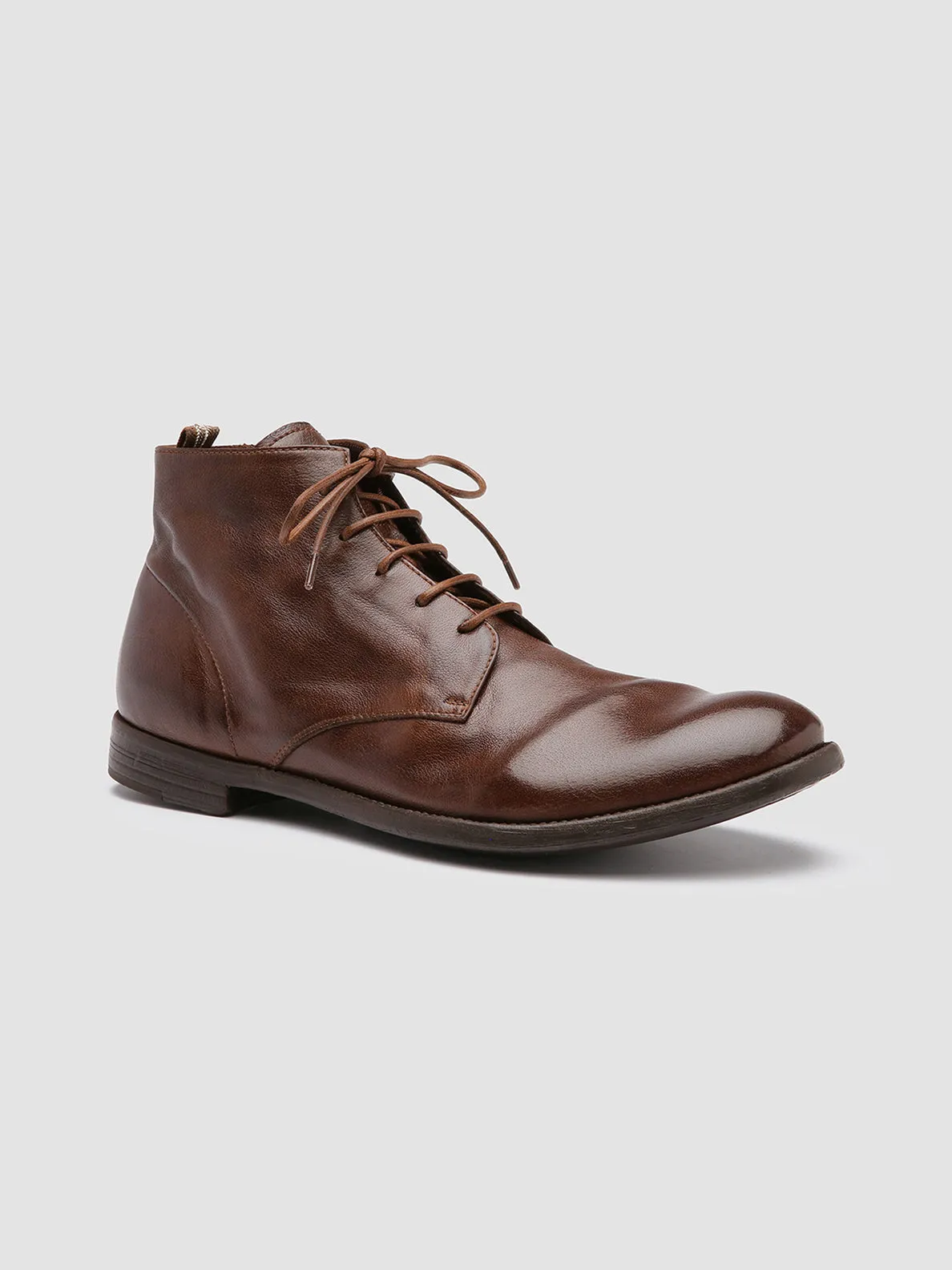 ARC 513 - Brown Leather Ankle Boots