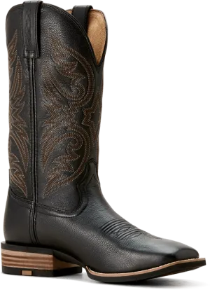 Ariat Men's Black Carbon Ricochet Cowboy Boot