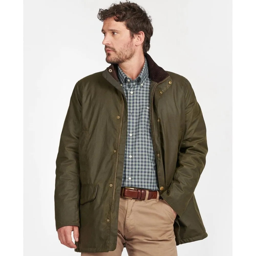 Barbour Spencer Wax Jacket - Archive Olive