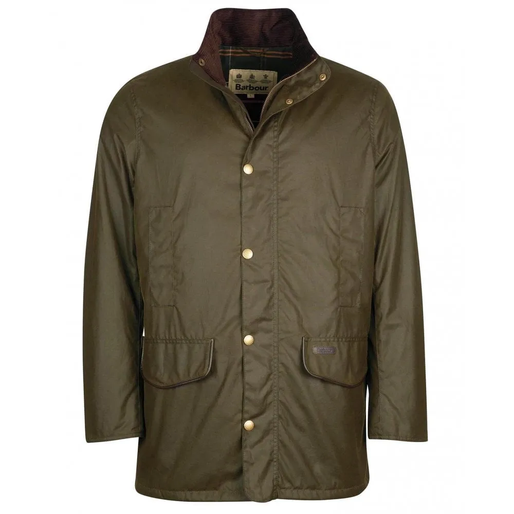 Barbour Spencer Wax Jacket - Archive Olive