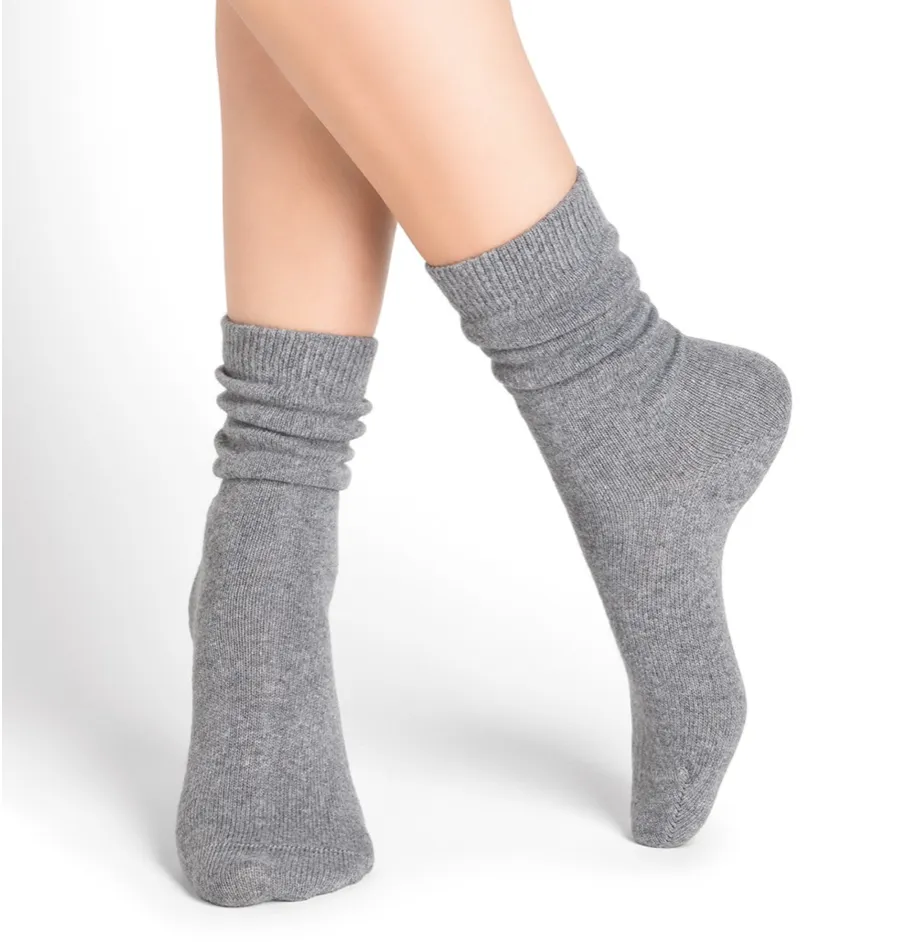 Bleuforet Cashmere socks Grey