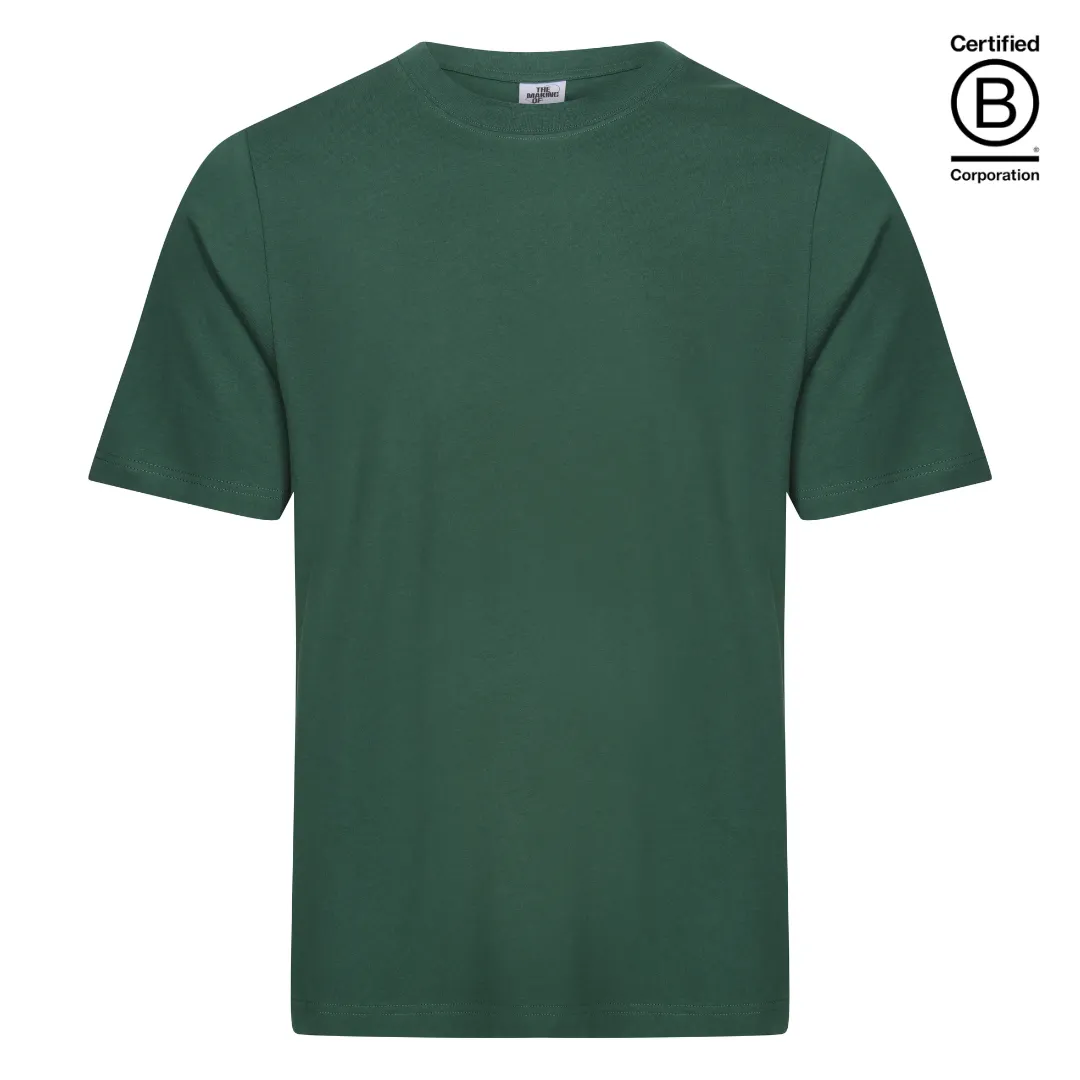 Bottle green classic fit cotton T-shirt