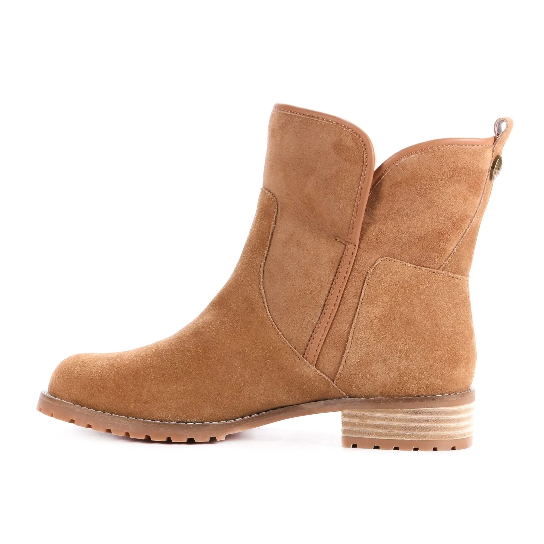 Chloe - Sheepskin dress boot