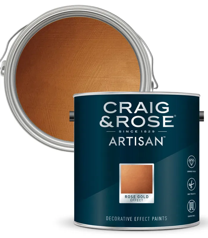 Craig and Rose Artisan Gold Effect Paints