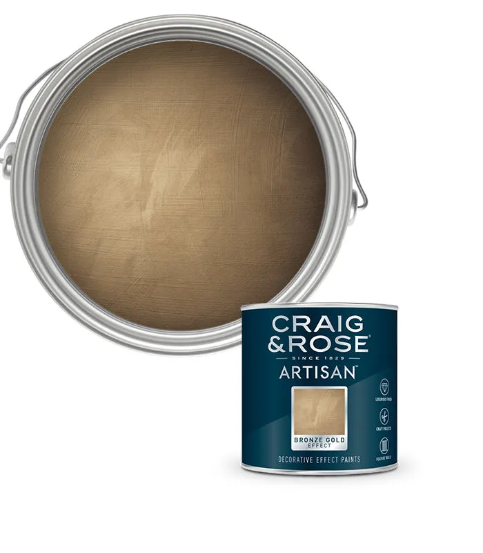 Craig and Rose Artisan Gold Effect Paints