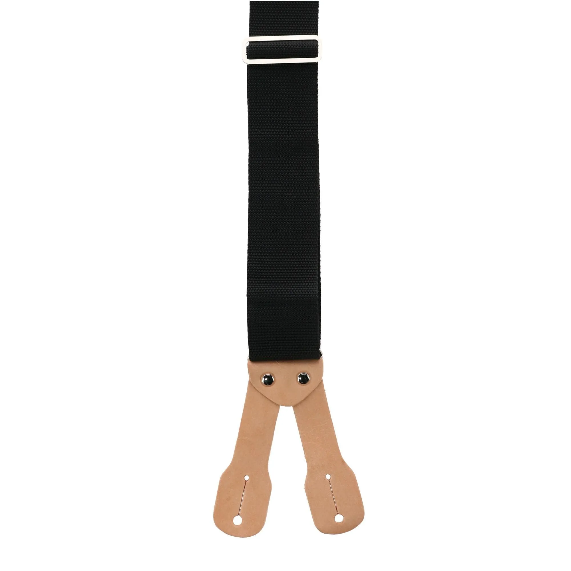 CTM® Men's Big & Tall Non-Elasticized Button End Work Suspenders