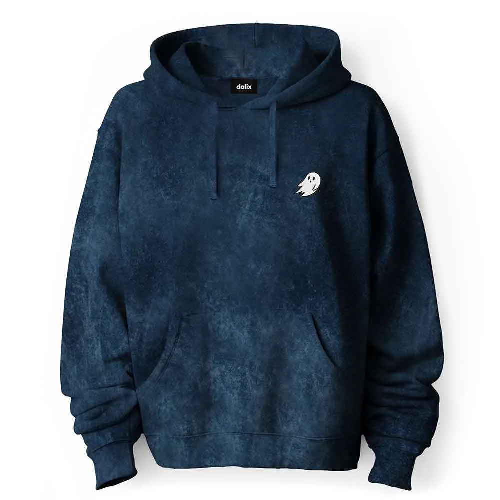 Dalix Ghost Mineral Wash Hoodie