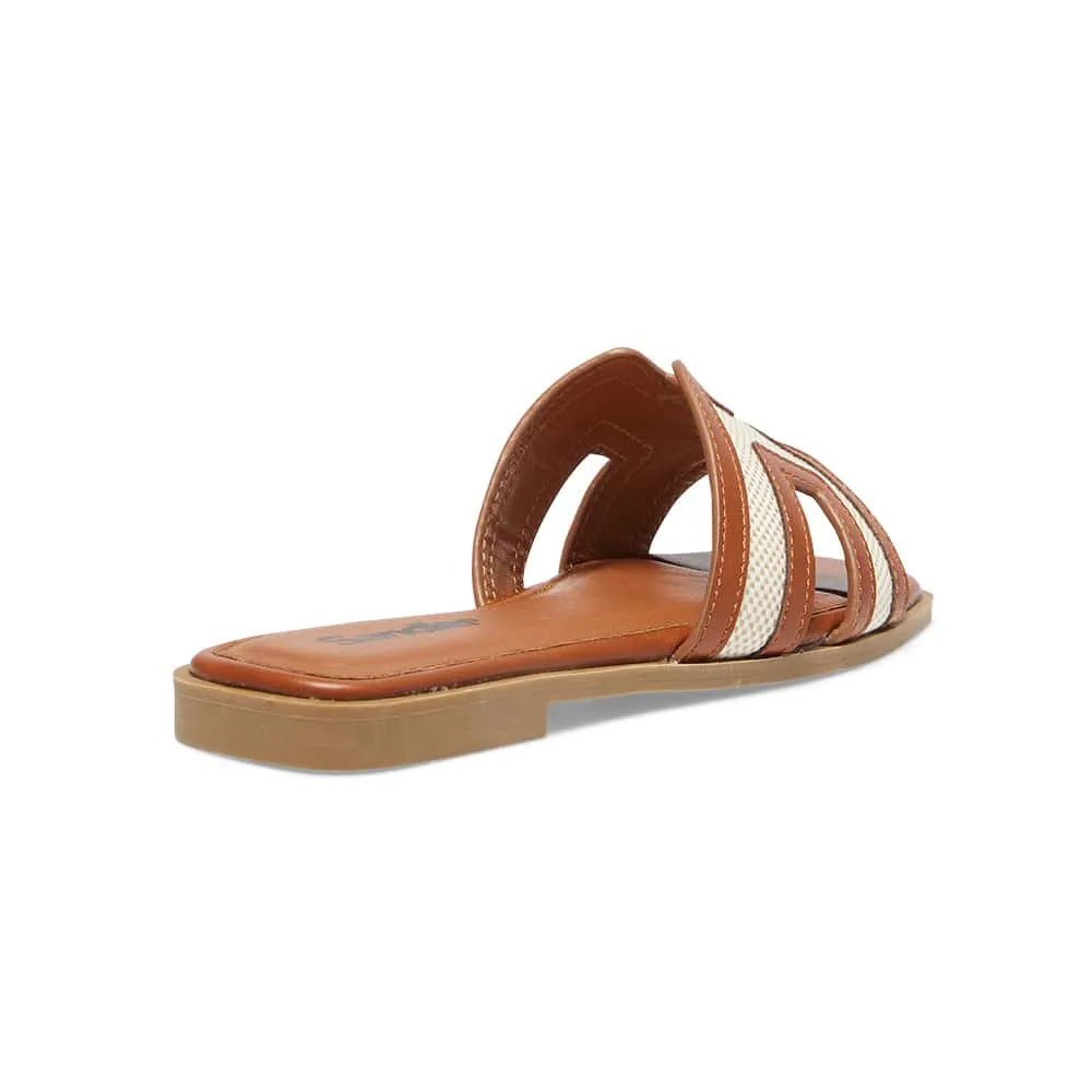 Dion Slide in Tan