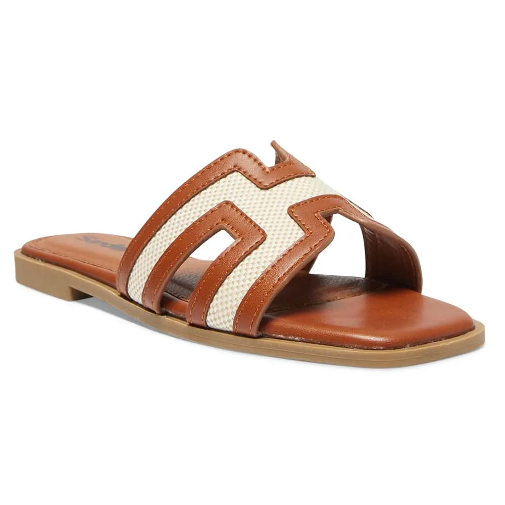 Dion Slide in Tan