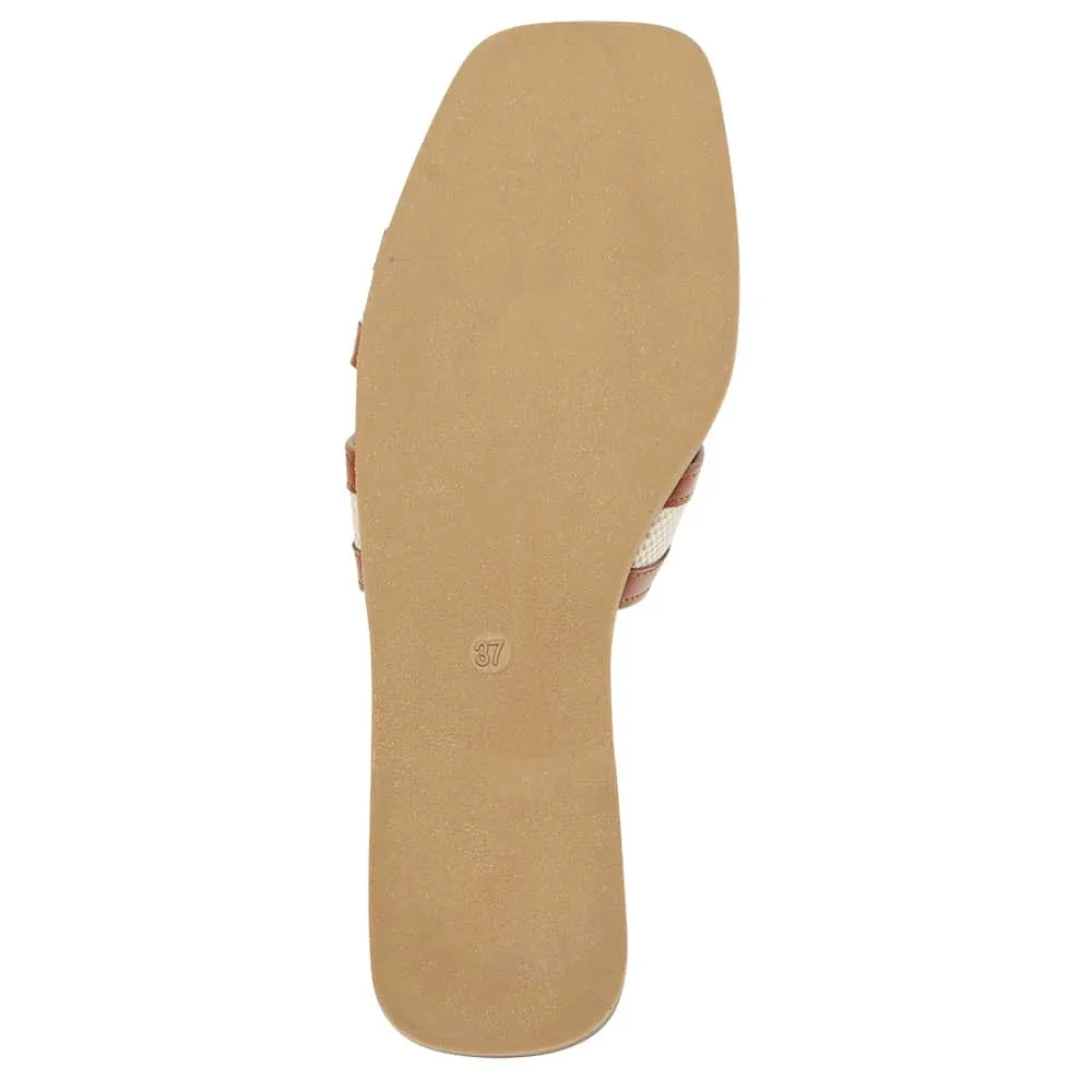 Dion Slide in Tan