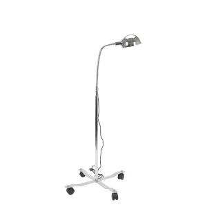 Drive Medical 13408mb Goose Neck Exam Lamp, Dome Style Shade with Mobile Base