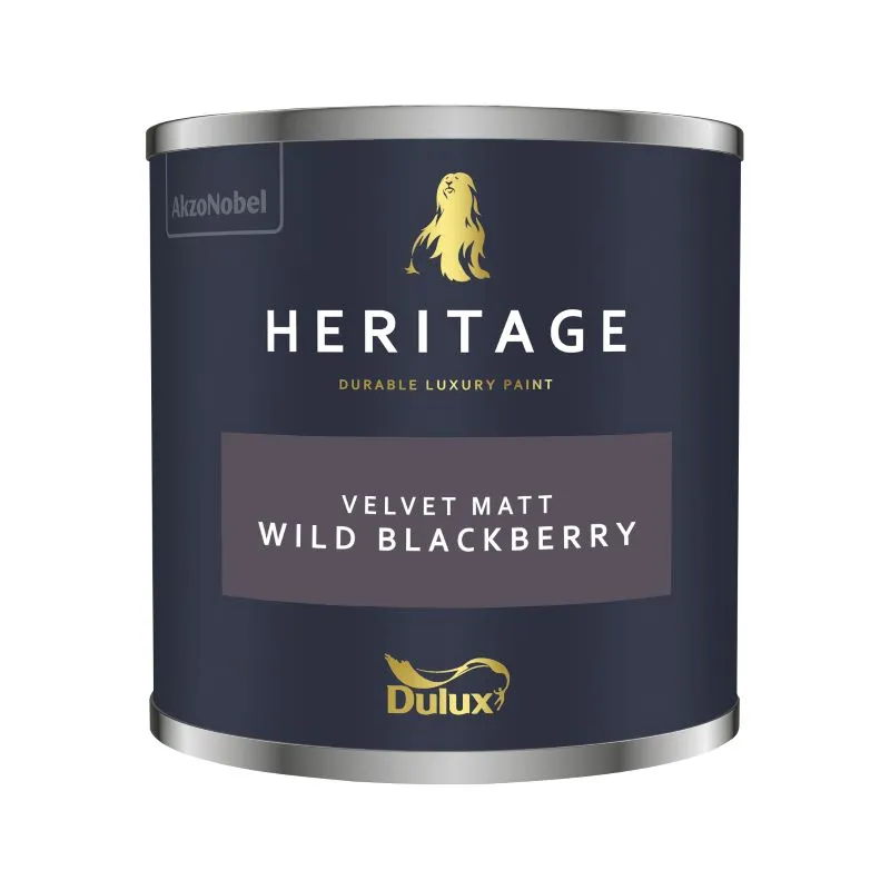 Dulux Heritage Matt Emulsion - Wild Blackberry