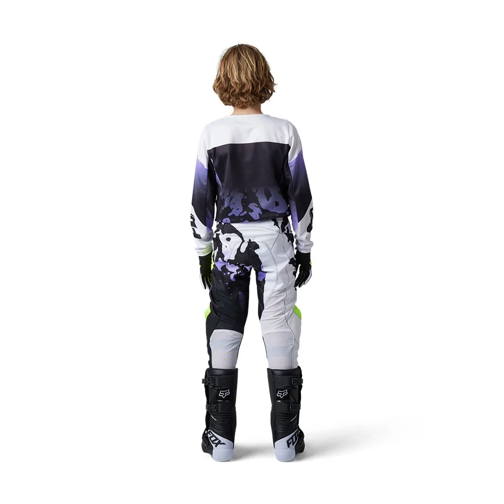 FOX 180 YOUTH MORPHIC PANTS [BLACK/WHITE]