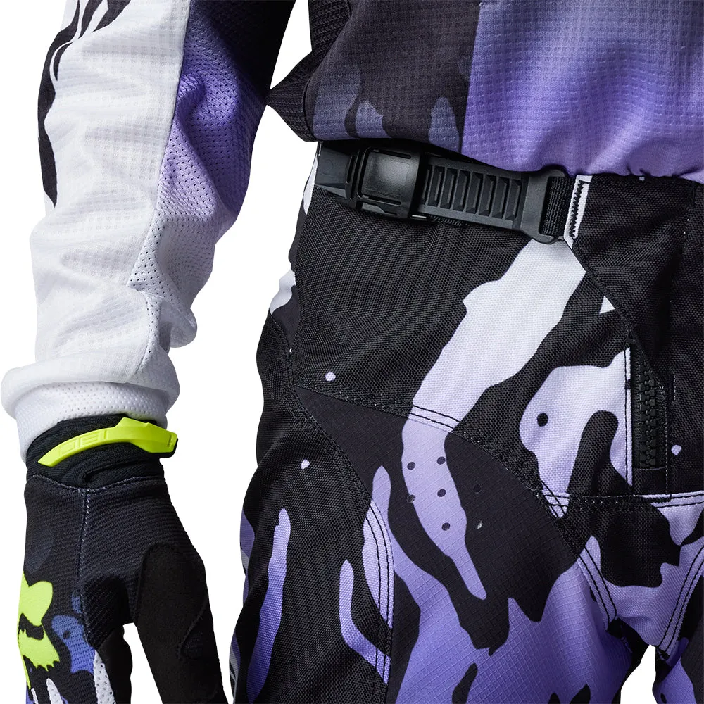 FOX 180 YOUTH MORPHIC PANTS [BLACK/WHITE]