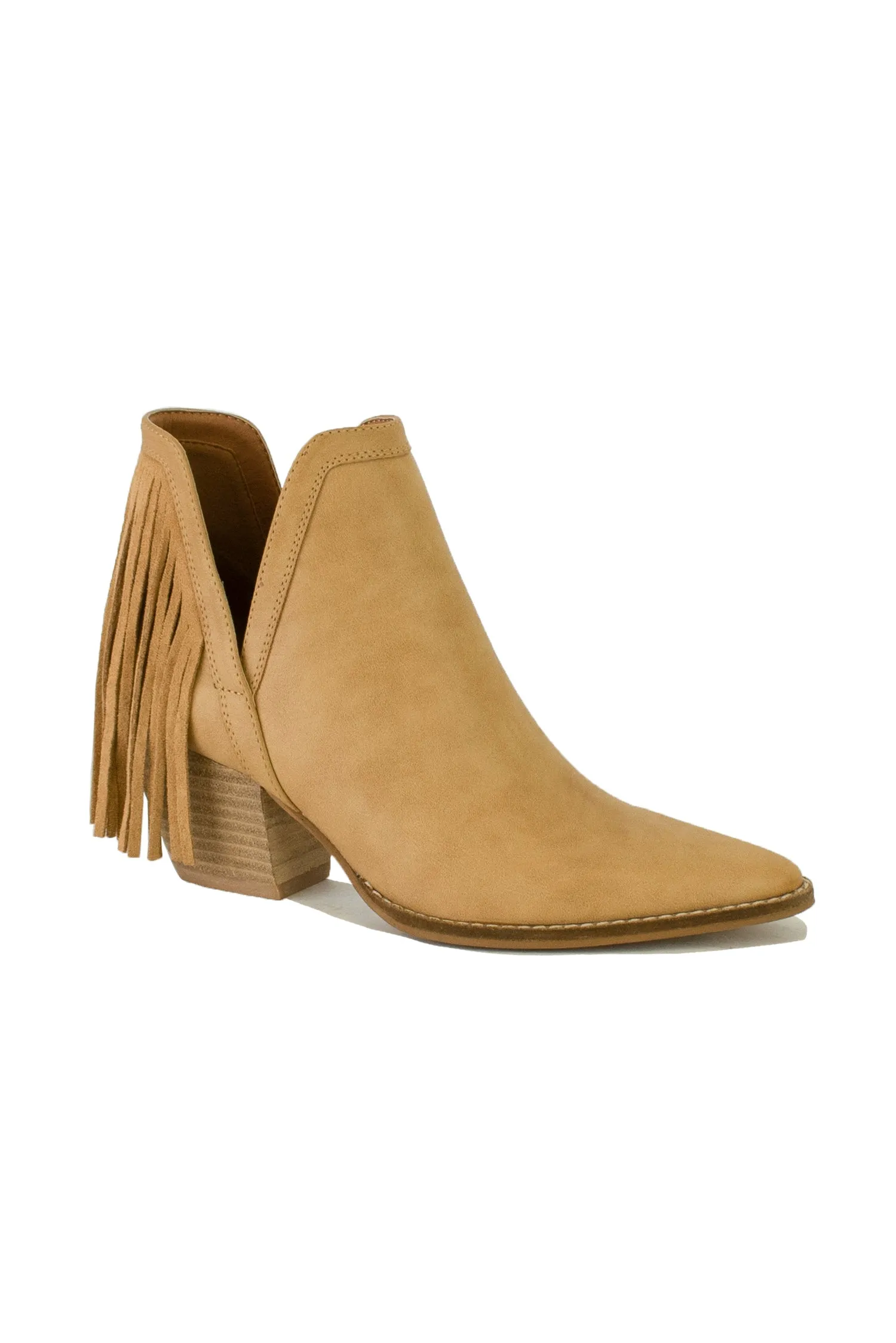 Fringe Western Ankle Boots ARISA-41