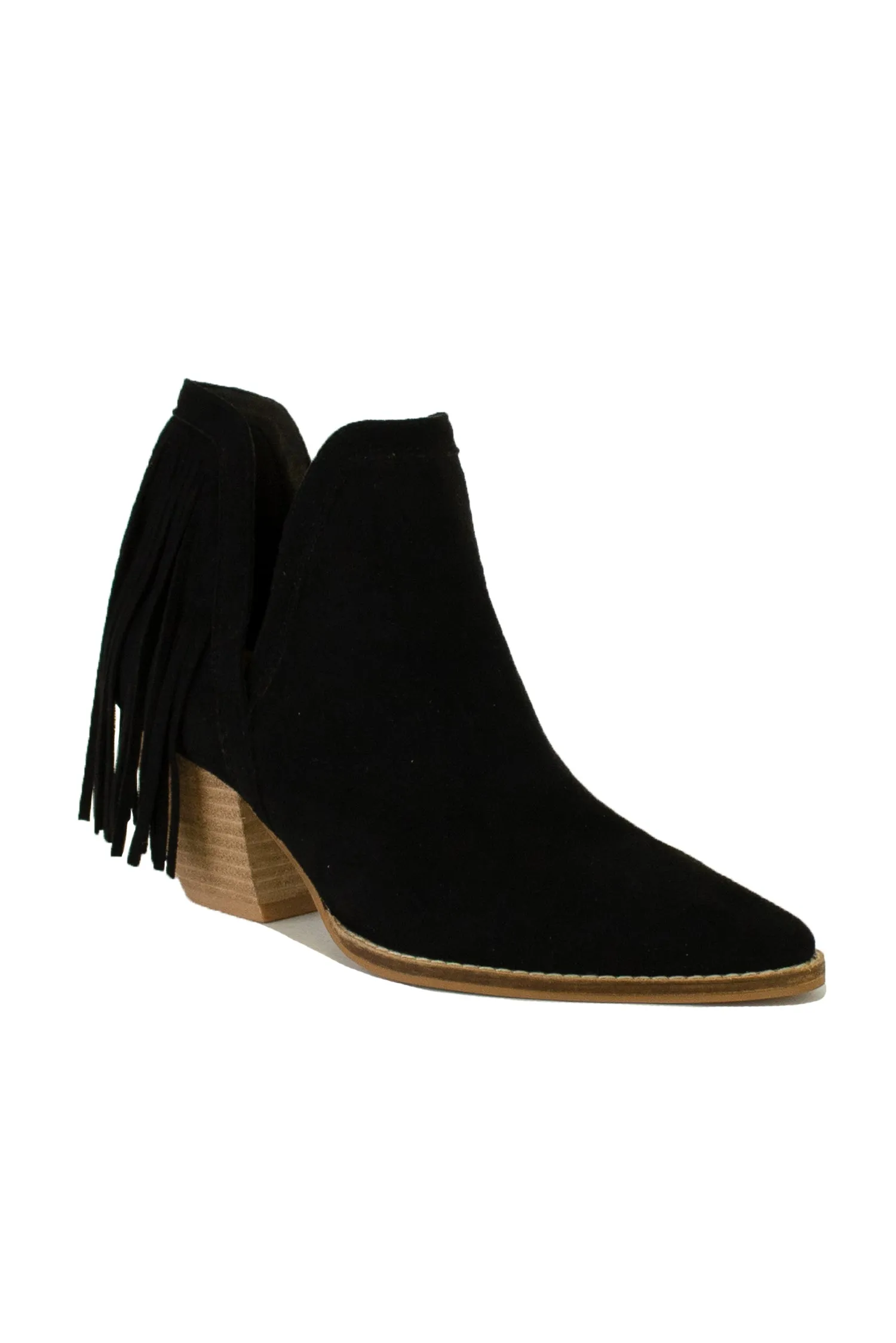 Fringe Western Ankle Boots ARISA-41