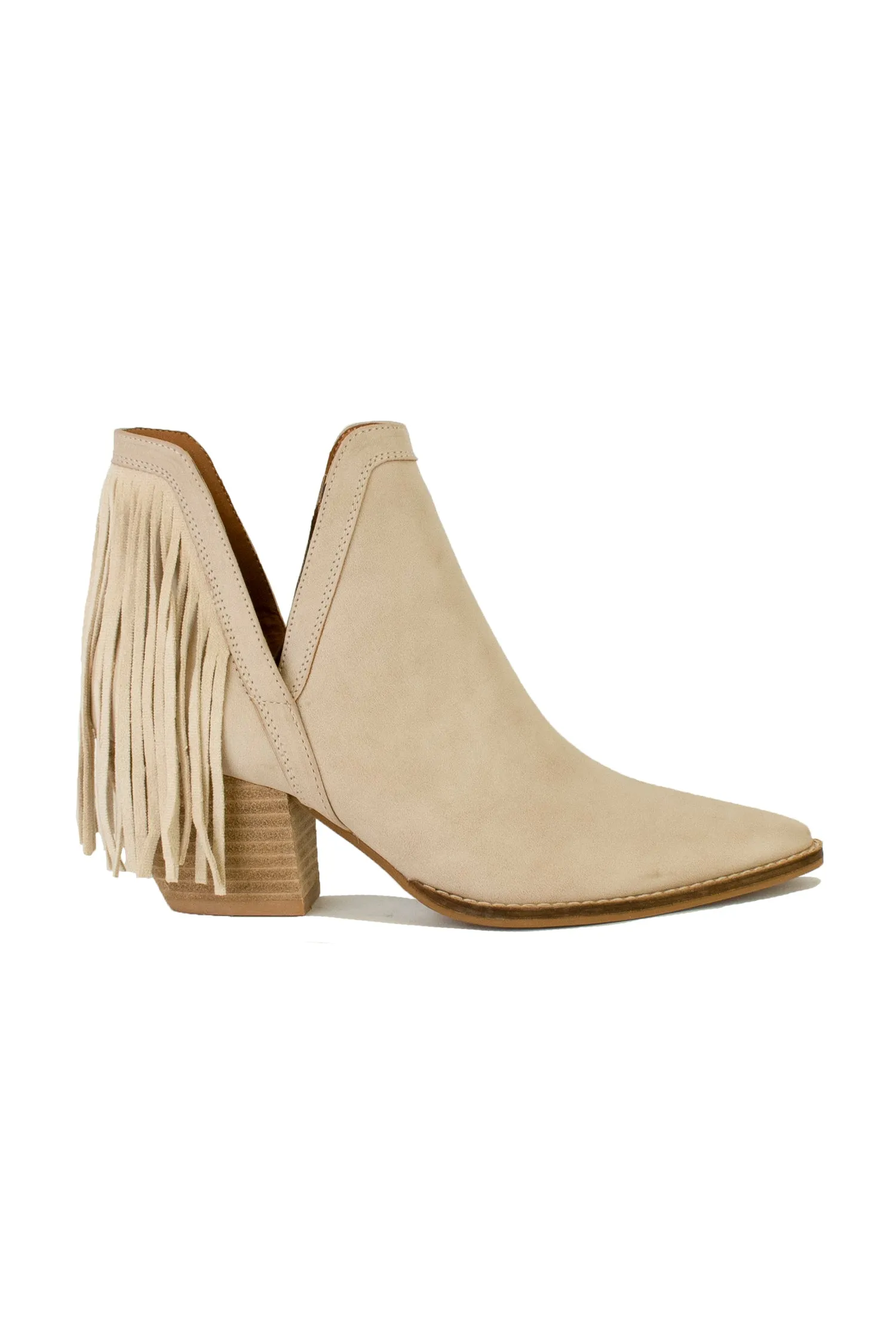 Fringe Western Ankle Boots ARISA-41