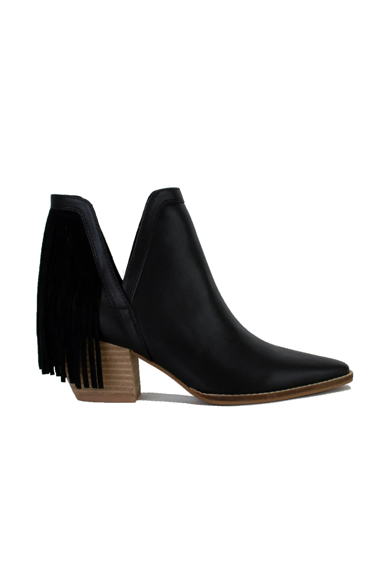 Fringe Western Ankle Boots ARISA-41