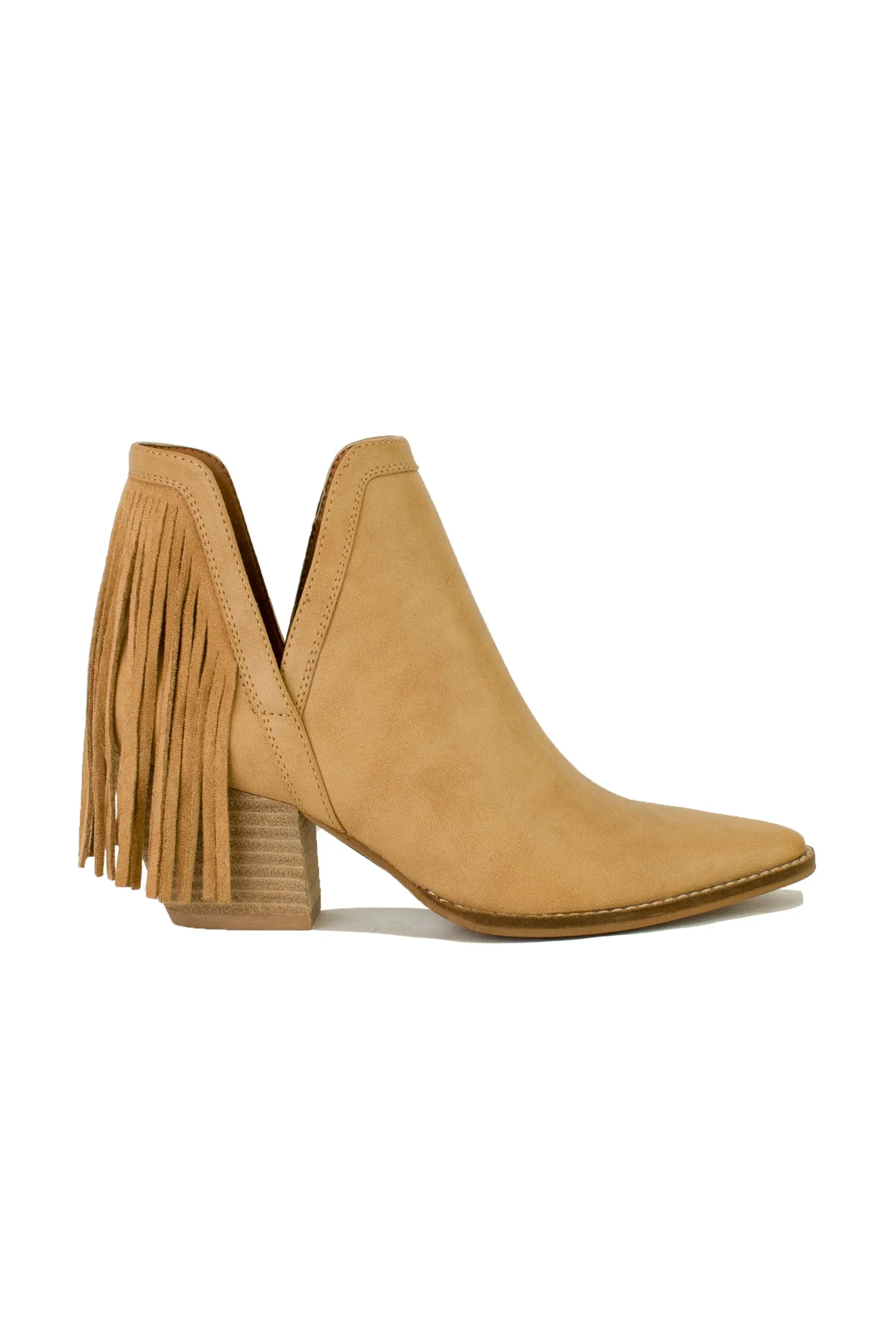 Fringe Western Ankle Boots ARISA-41