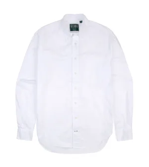 Gitman Vintage Zephyr Cotton Shirt: White