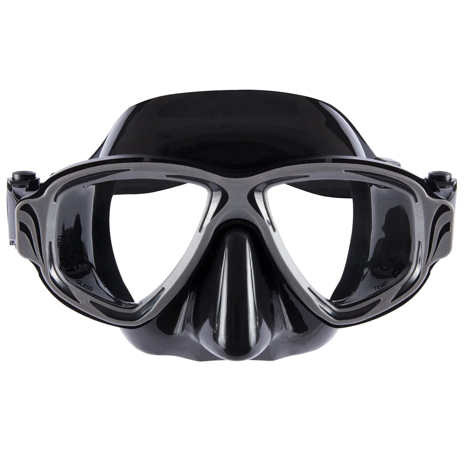 IST Synthesis Scuba Diving Mask with Flexible Auto-Adjust Buckles