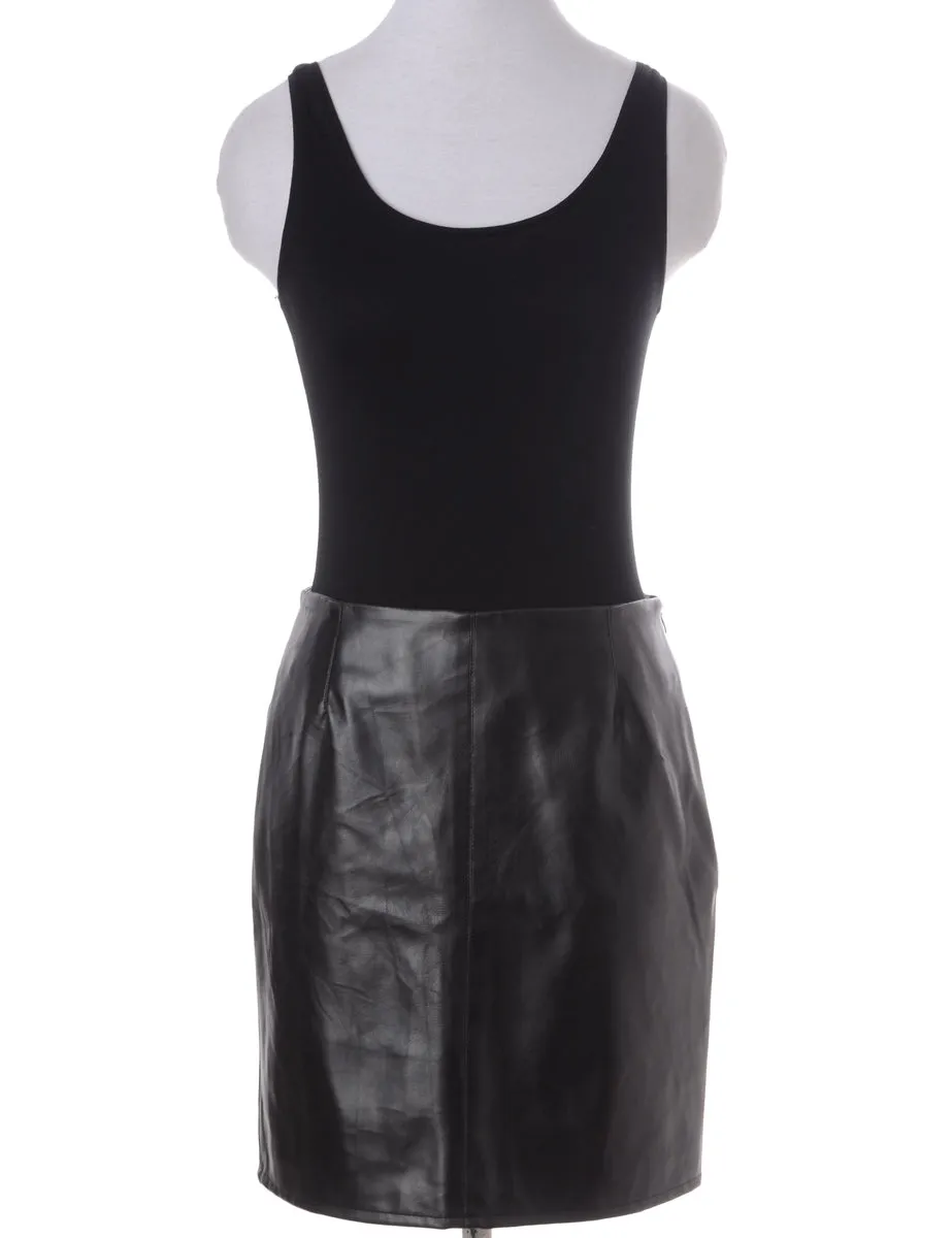 Label Roxy Mini Leather Skirt