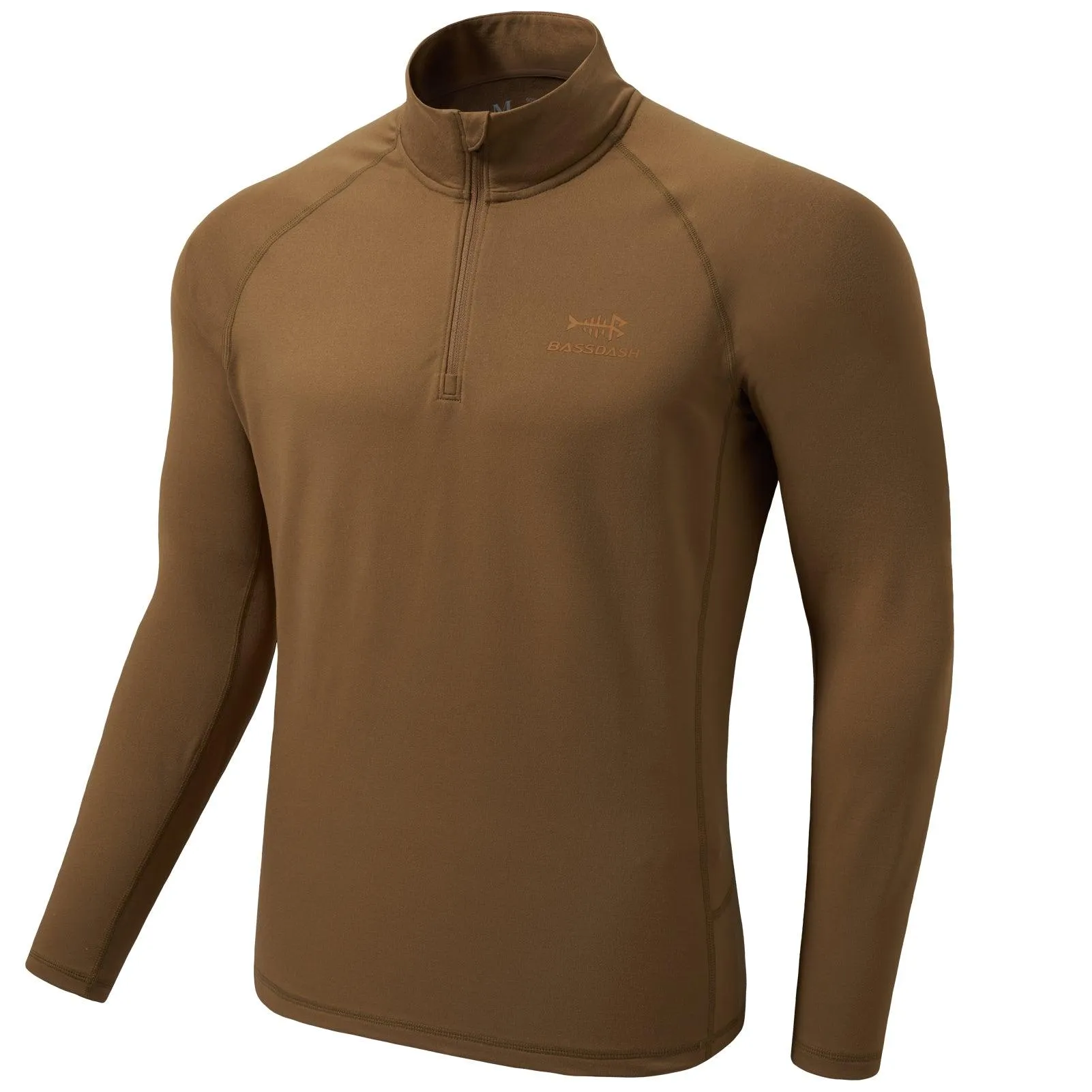 Men's Midweight Thermal Base Layer  Shirt 1/4 Zip Pullover FS20M