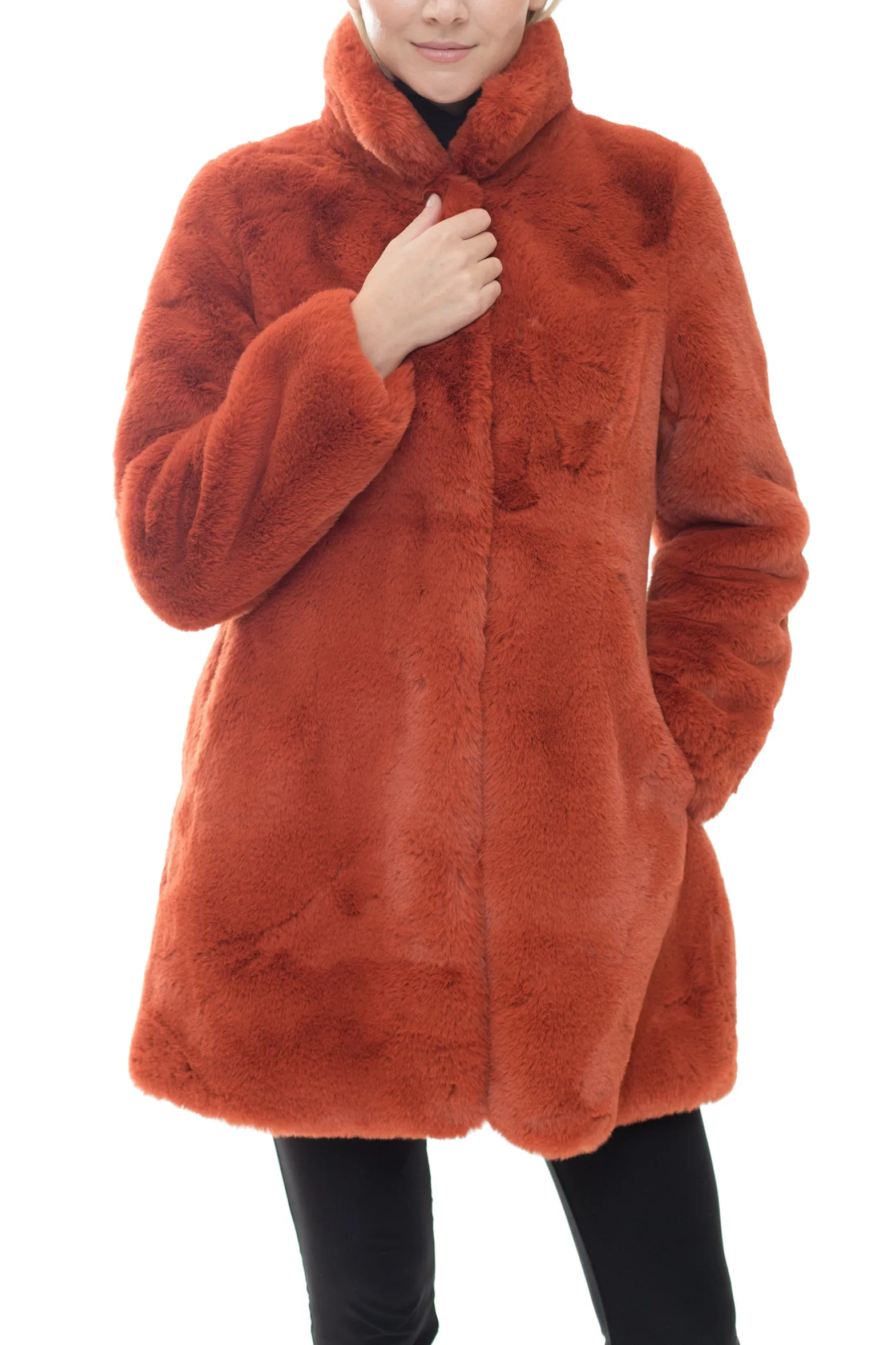 MINNEAPOLIS - Faux Fur Coat