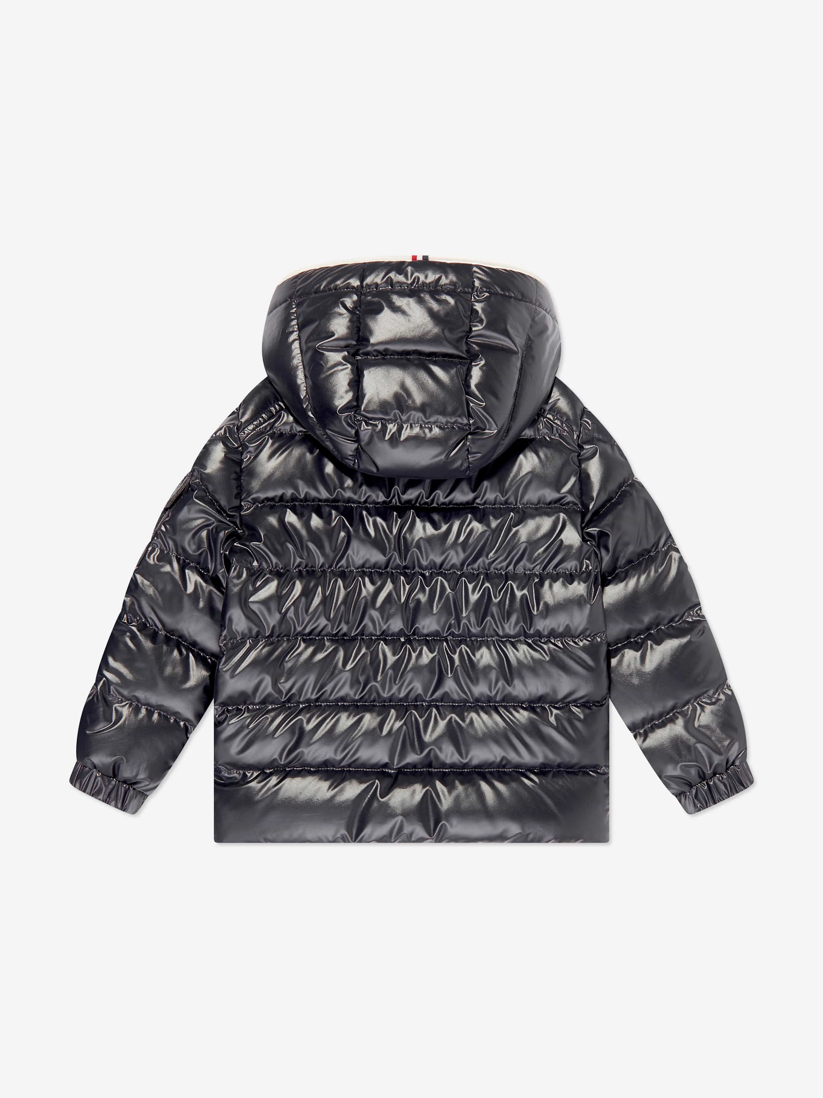 Moncler Enfant Boys Down Padded Ganzorig Jacket in Navy