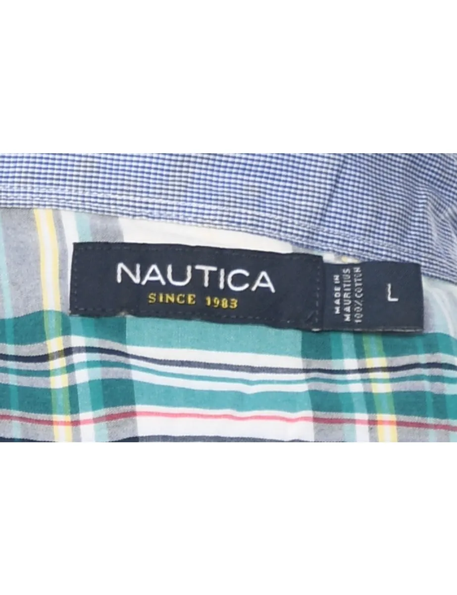 Nautica Multi-Colour Checked Shirt - L