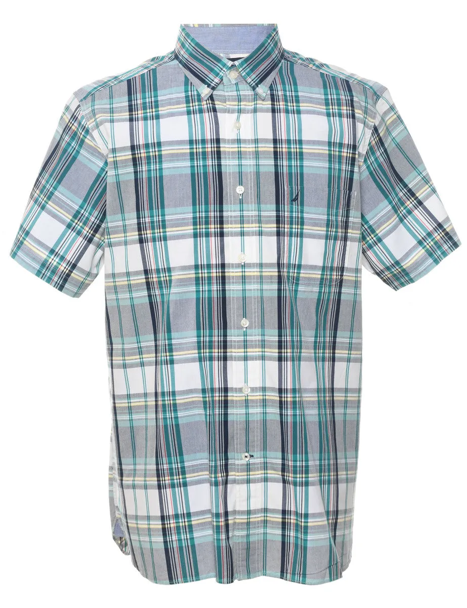 Nautica Multi-Colour Checked Shirt - L