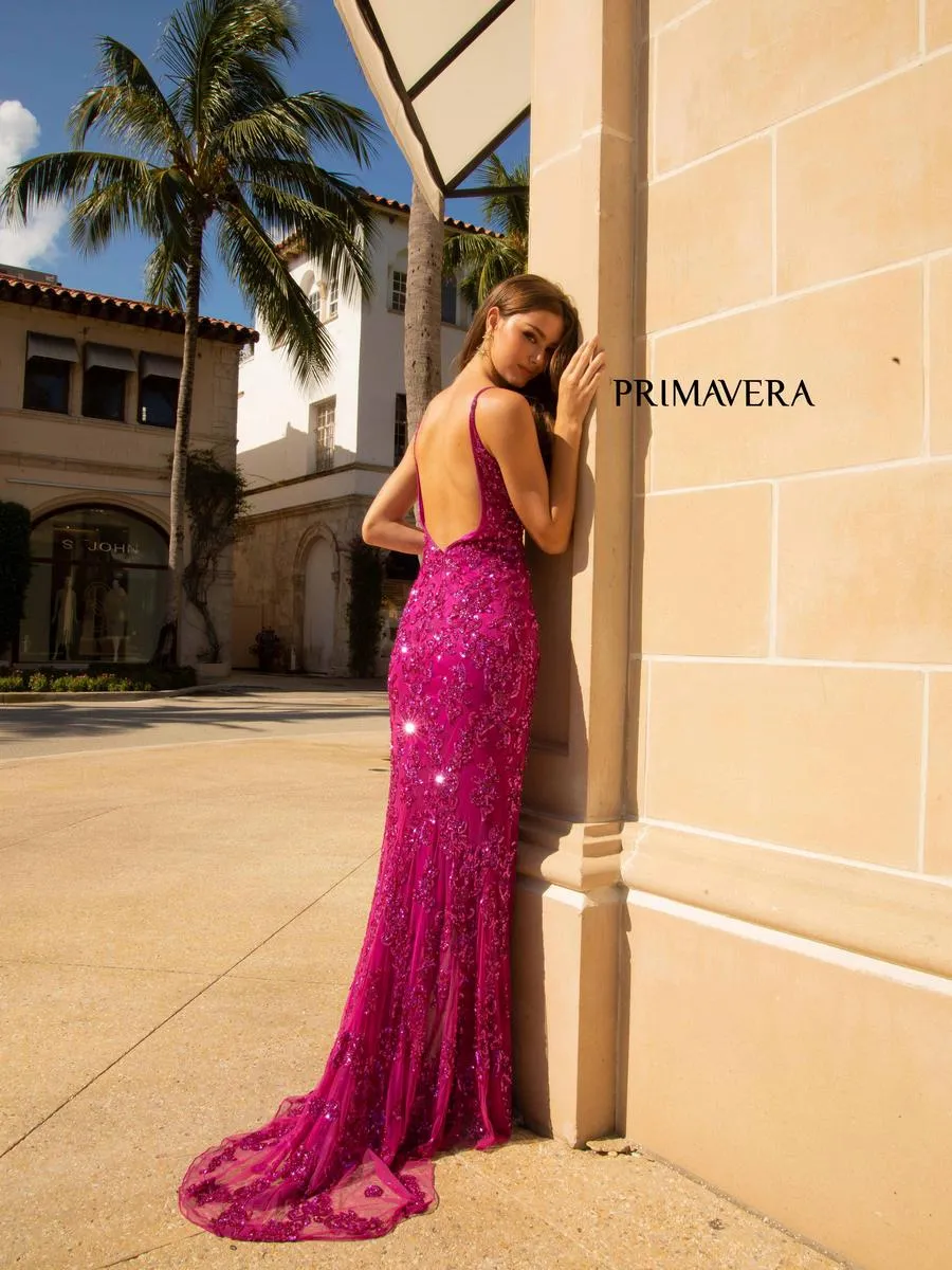 Primavera Couture Long Dress 3913