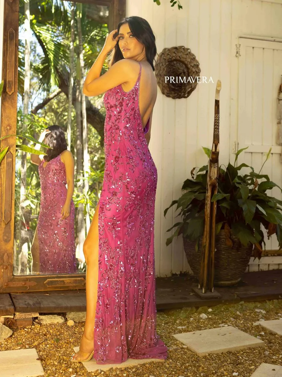 Primavera Couture Long Dress 3913