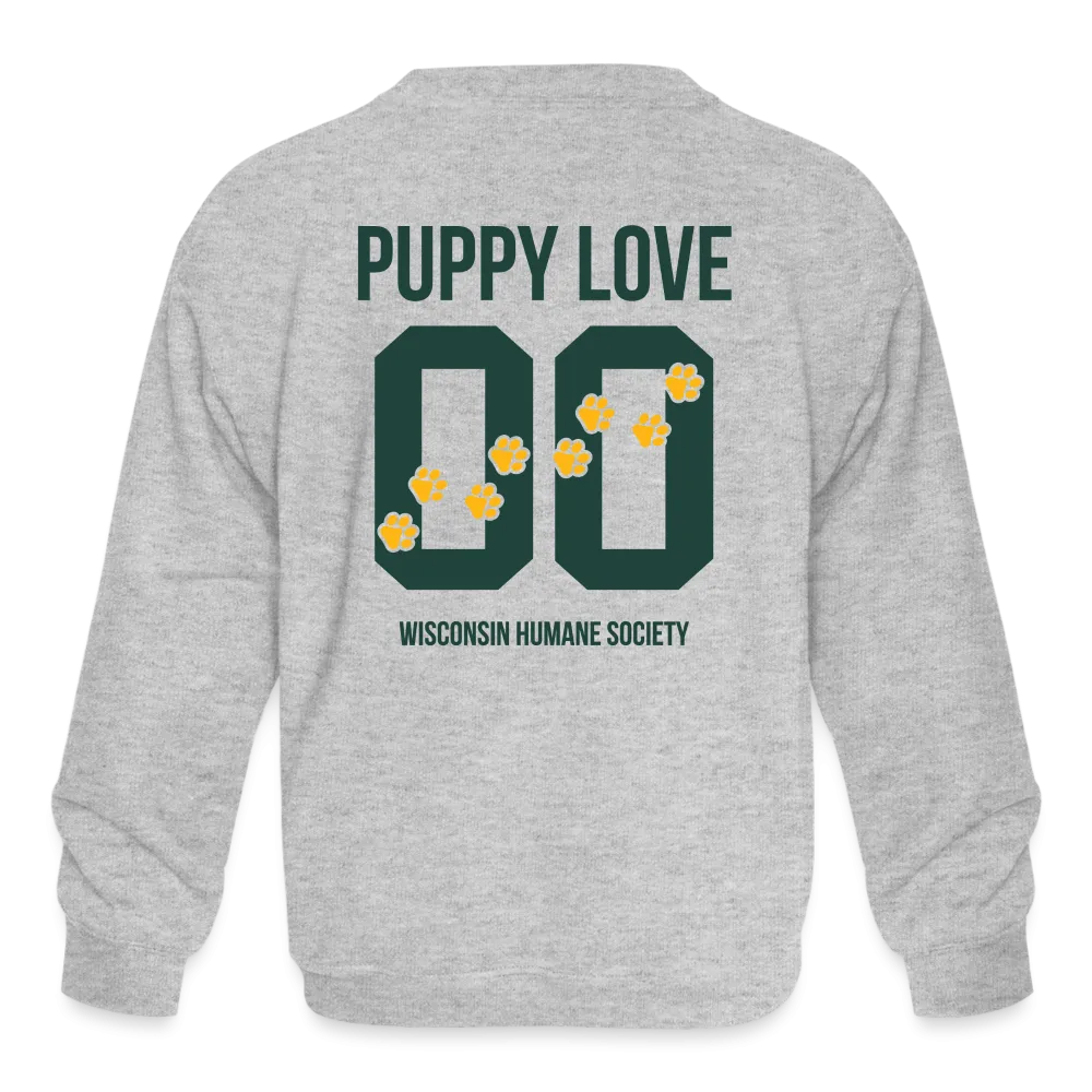 Puppy Love Kids' Crewneck Sweatshirt