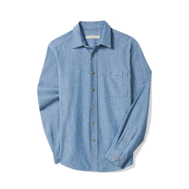 R.M.Williams Classic Mens Shirt - Indigo