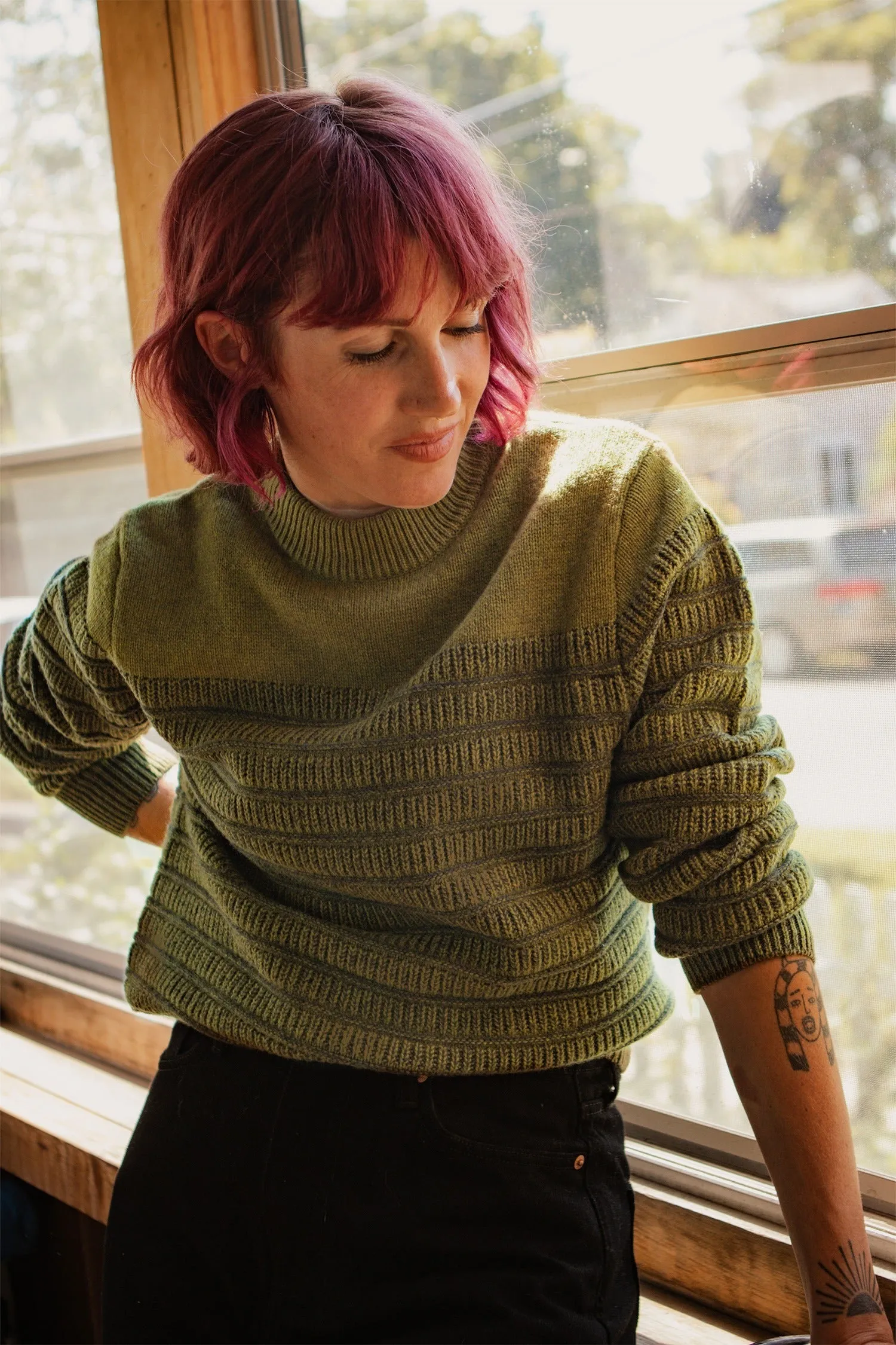 Sabine Sweater / Olive