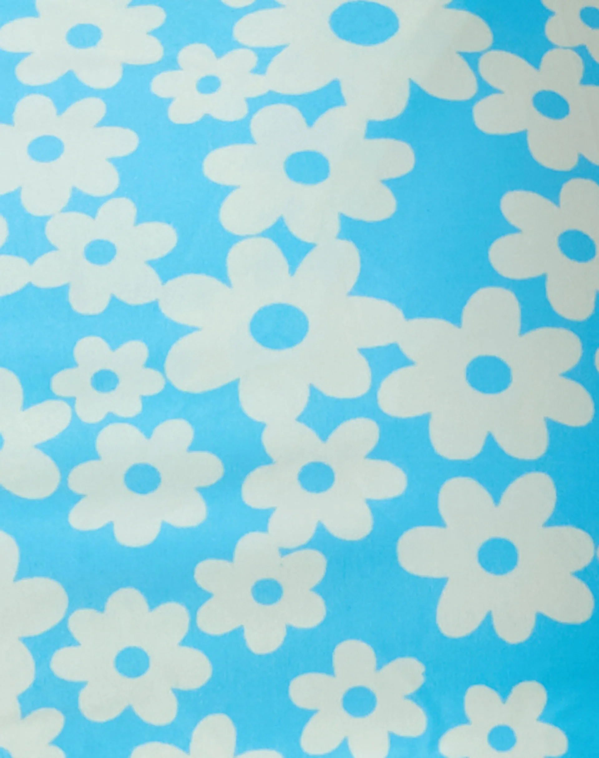 Sibita Mini Skirt in Retro Daisy Blue