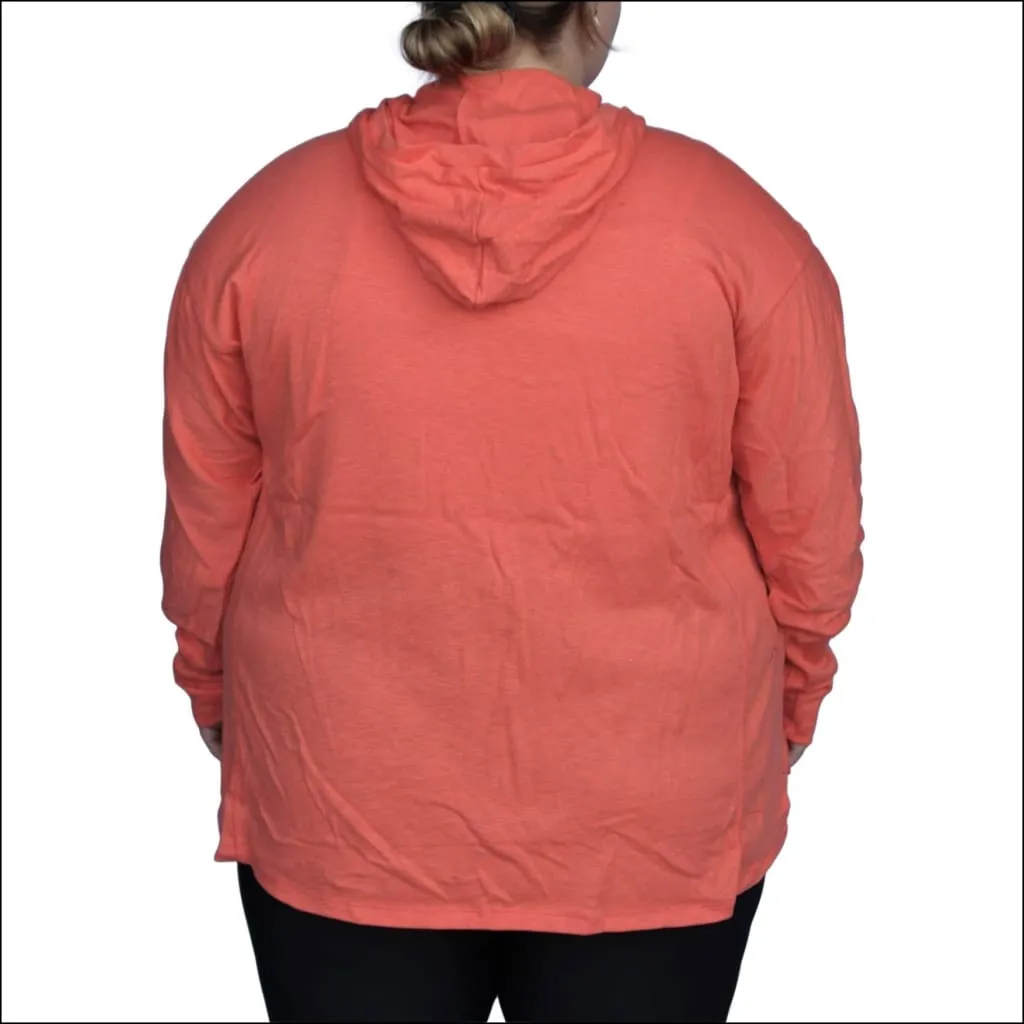 Snow Country Outerwear 1X-6X Women’s Plus Size Athleisure Wear Hoodie Top