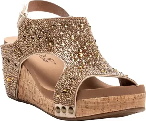 The Ashley Gold Wedge