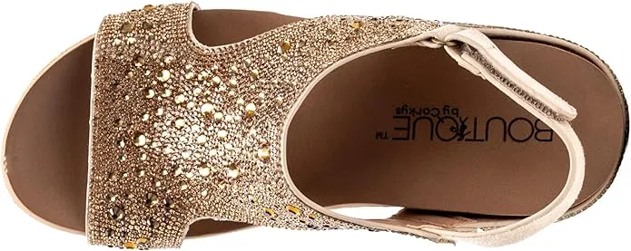 The Ashley Gold Wedge