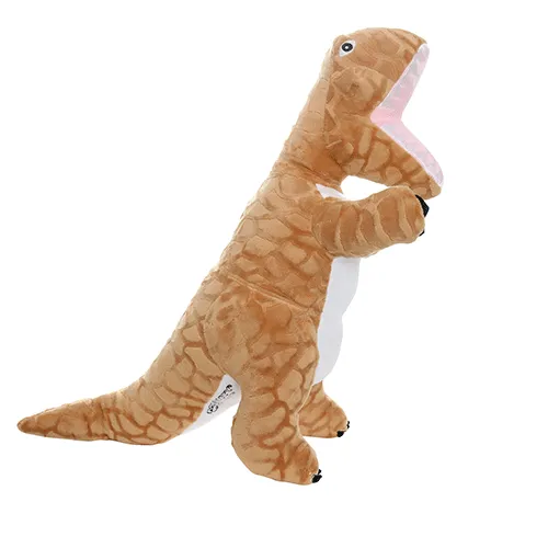 Tuffy Dog Toys - VIP Products - Mighty Dinosaur TRex, Plush, Squeaky Dog Toy