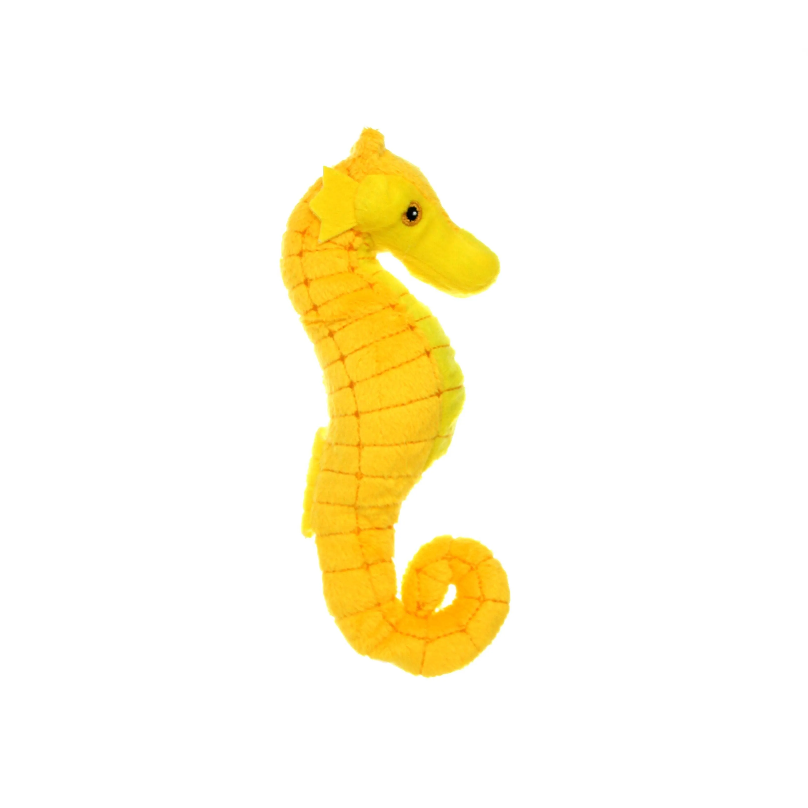 Tuffy Dog Toys - VIP Products - Mighty Jr Ocean Seahorse, Plush, Squeaky Dog Toy