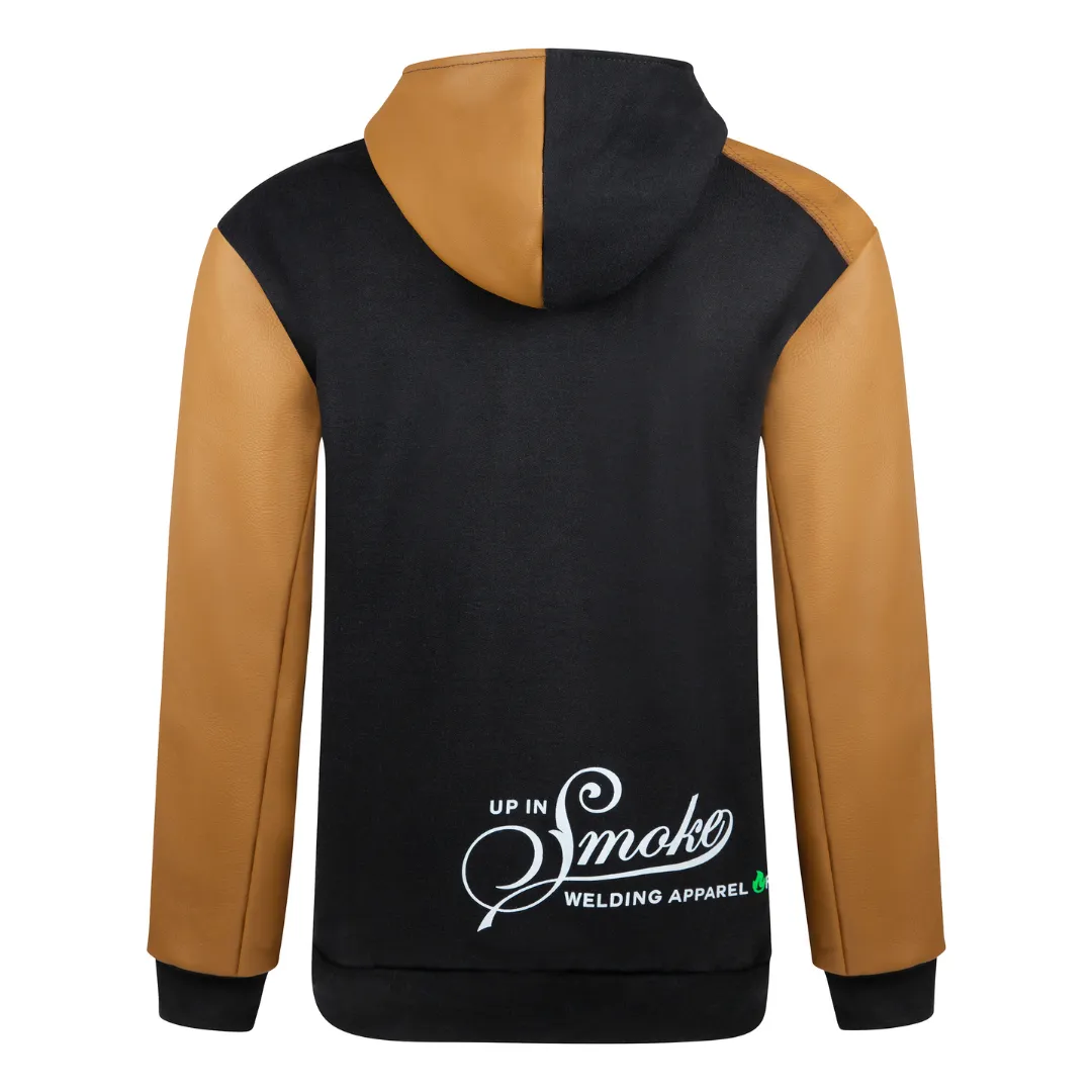 Up In Smoke THORAX FR Welding Hoodie - Black / Caramel