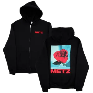 Up On Gravity Hill Black Zip Hoodie