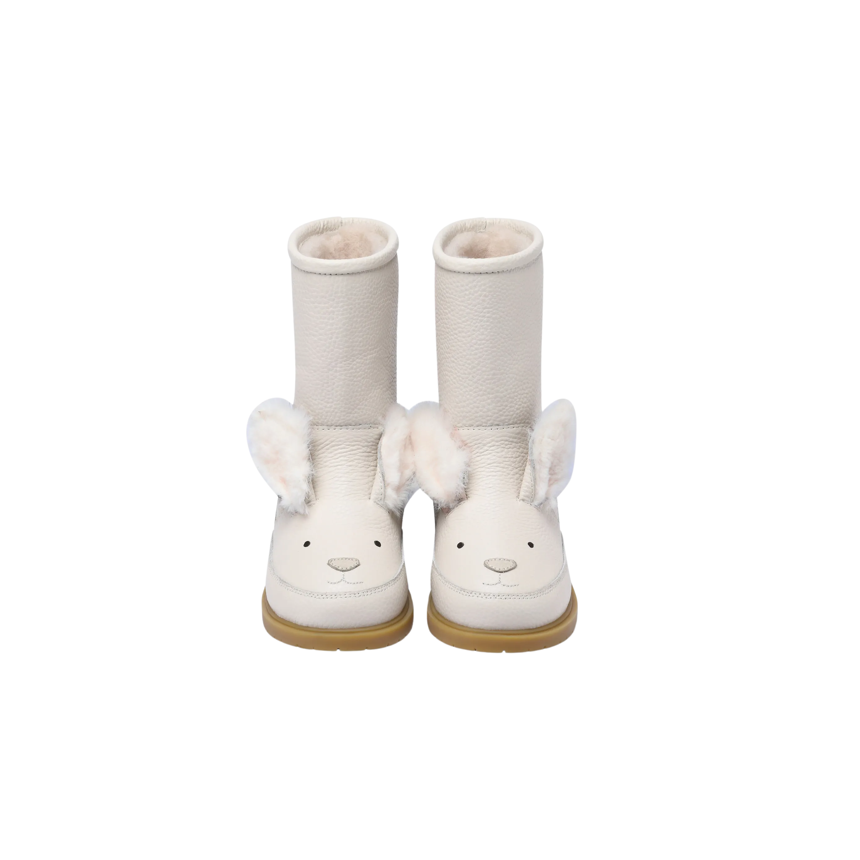 Wadudu Exclusive Boots | Rabbit | Off White Leather