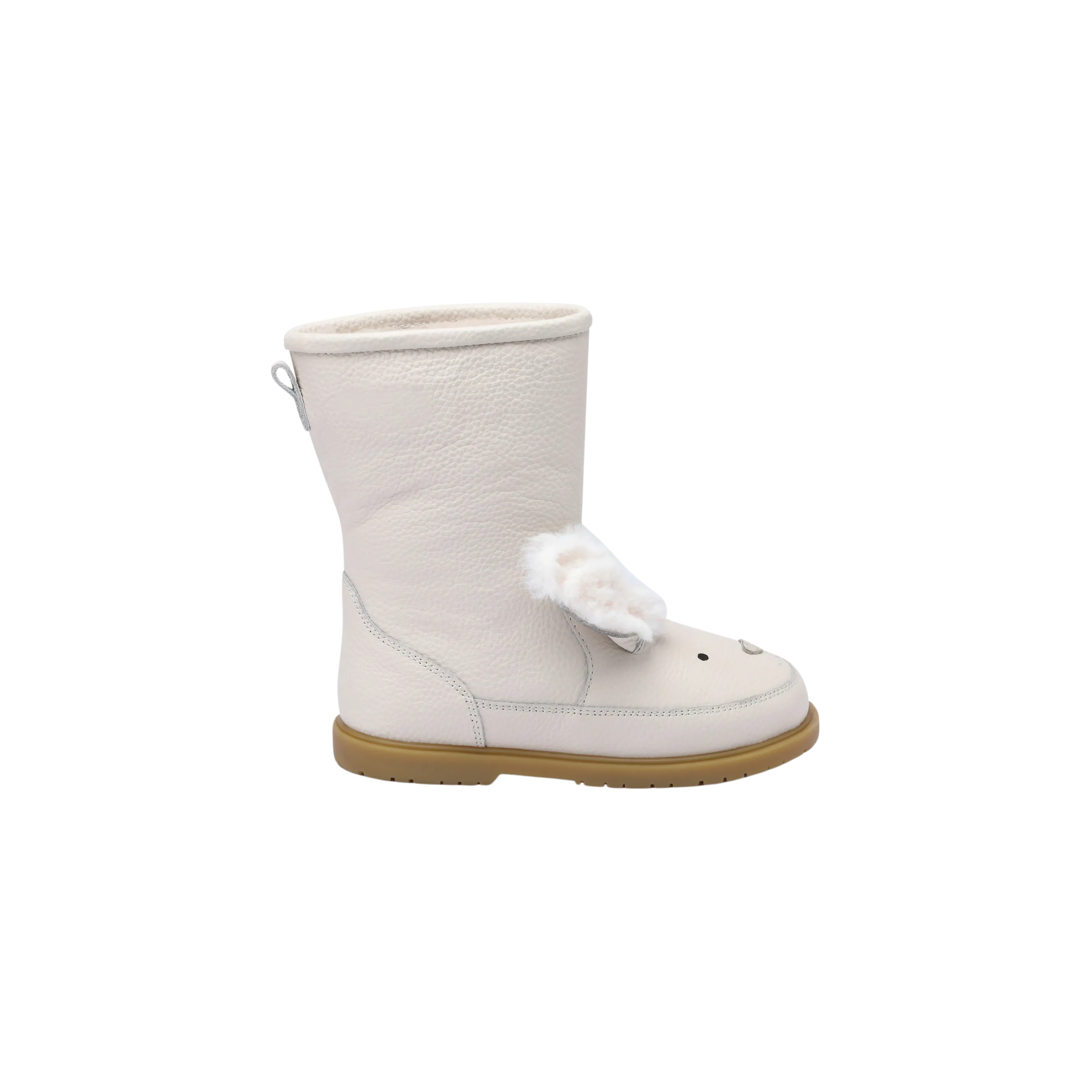 Wadudu Exclusive Boots | Rabbit | Off White Leather